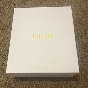 White Dior gift box